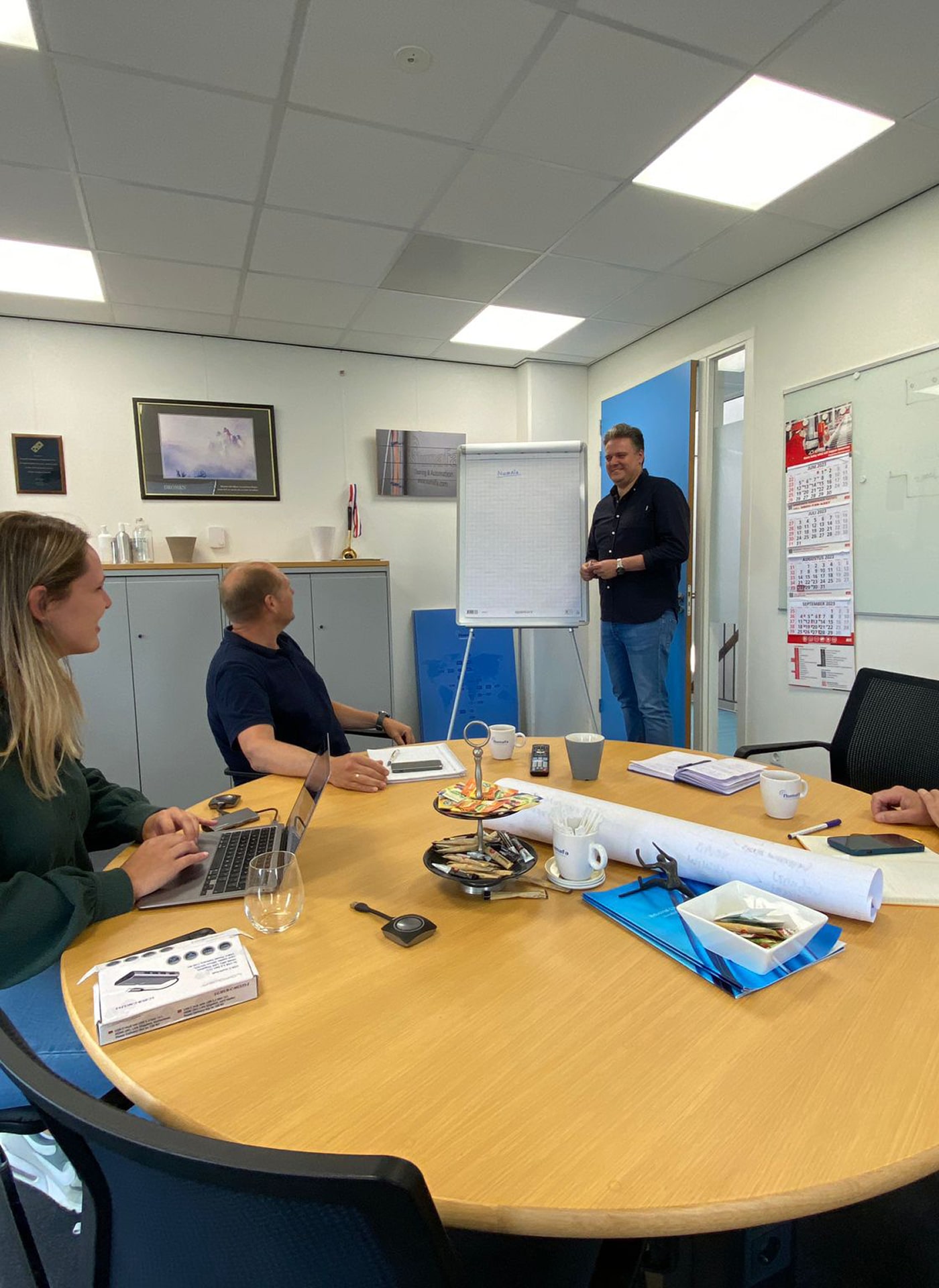 WWW sessie bij Numafa