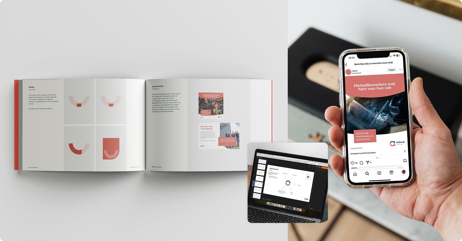 Barth Industrial case positionering voorbeeld telefoon