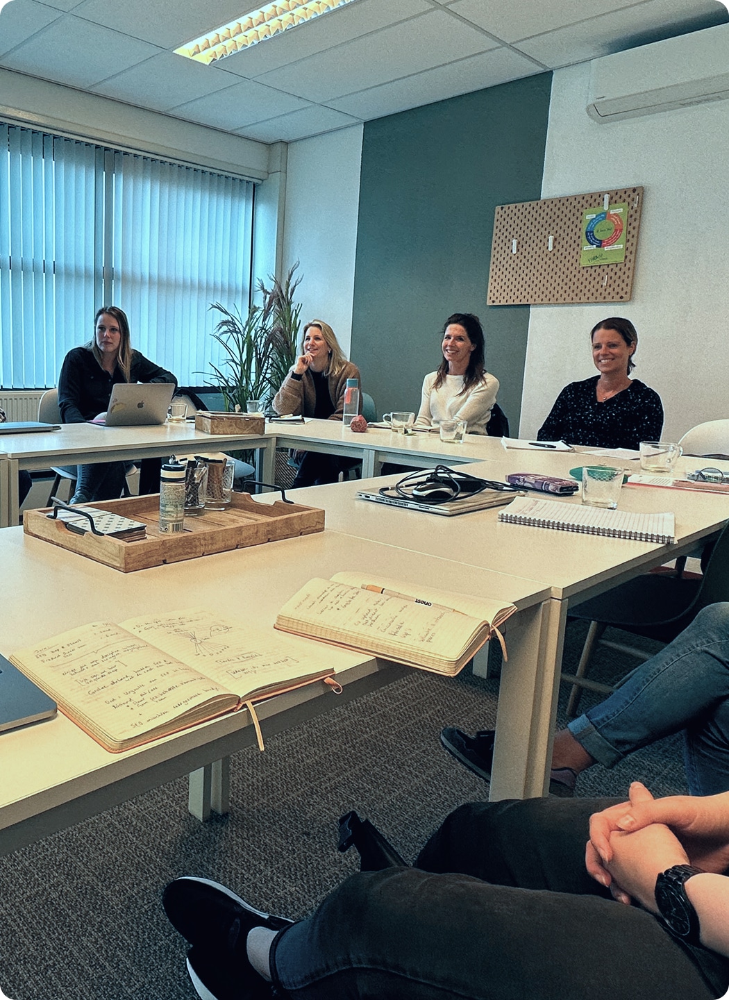 Employer branding marketing meeting met Onest en Yes! kinderopvang